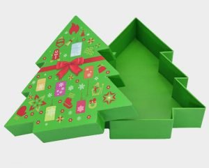 Christmas Tree Shaped Box Packaging