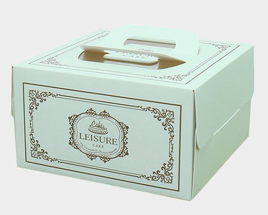 Custom printed cake packaging paper boxes