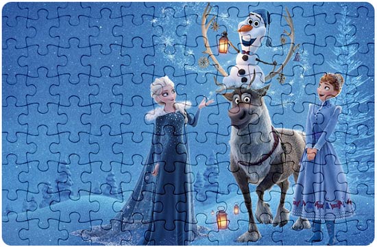 Disney Cardboard Puzzles Made in China