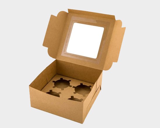 PVC Window Kraft Box Packaging