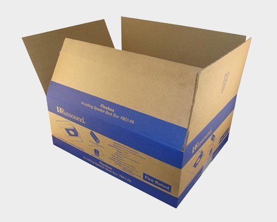 RSC type cardboard boxes