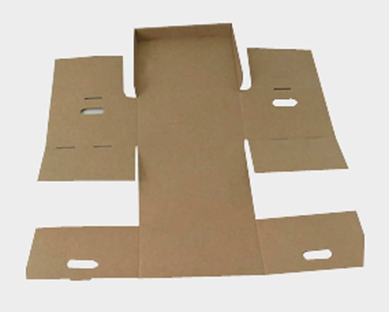 Template for Cardboard Archive Box