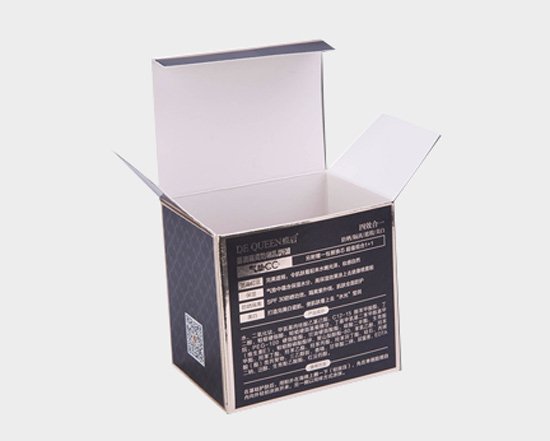 Tuck End Cream Packaging Box