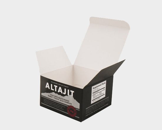 Custom Print Lotion Packaging Paper Cosmetic Box