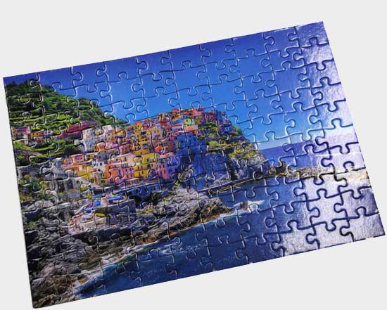 Glossy Varnish Coating Jigsaw Puzzles