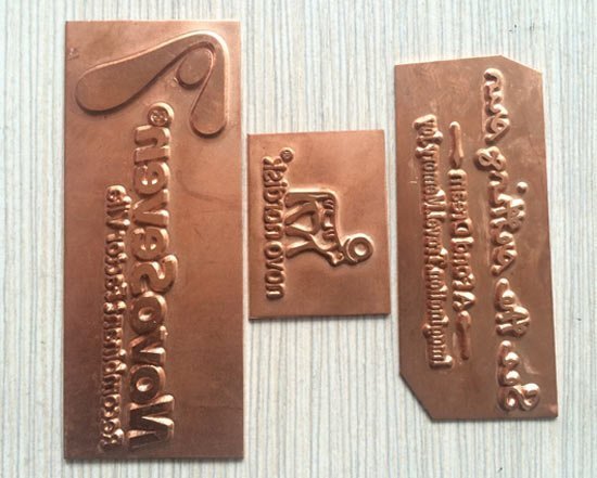 Hot Stamping Copper Plate