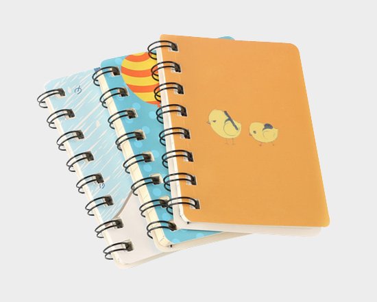 A7 Size Spiral Notebook