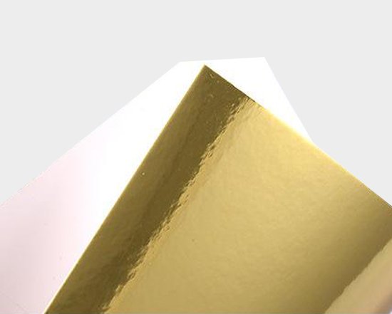 Gold Metallic Paper Material