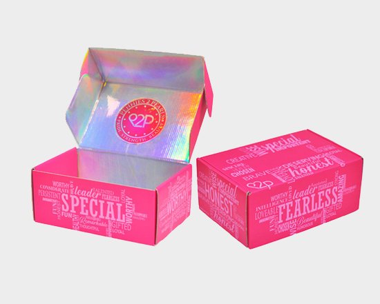 UV Printing Metallic Subscription Boxes