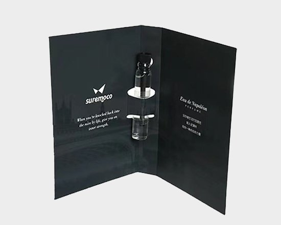 Custom Print Perfume Sample Cards