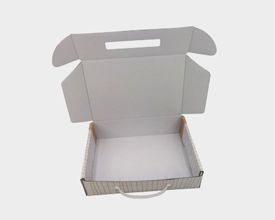 E Flute Box with Plastic Handle